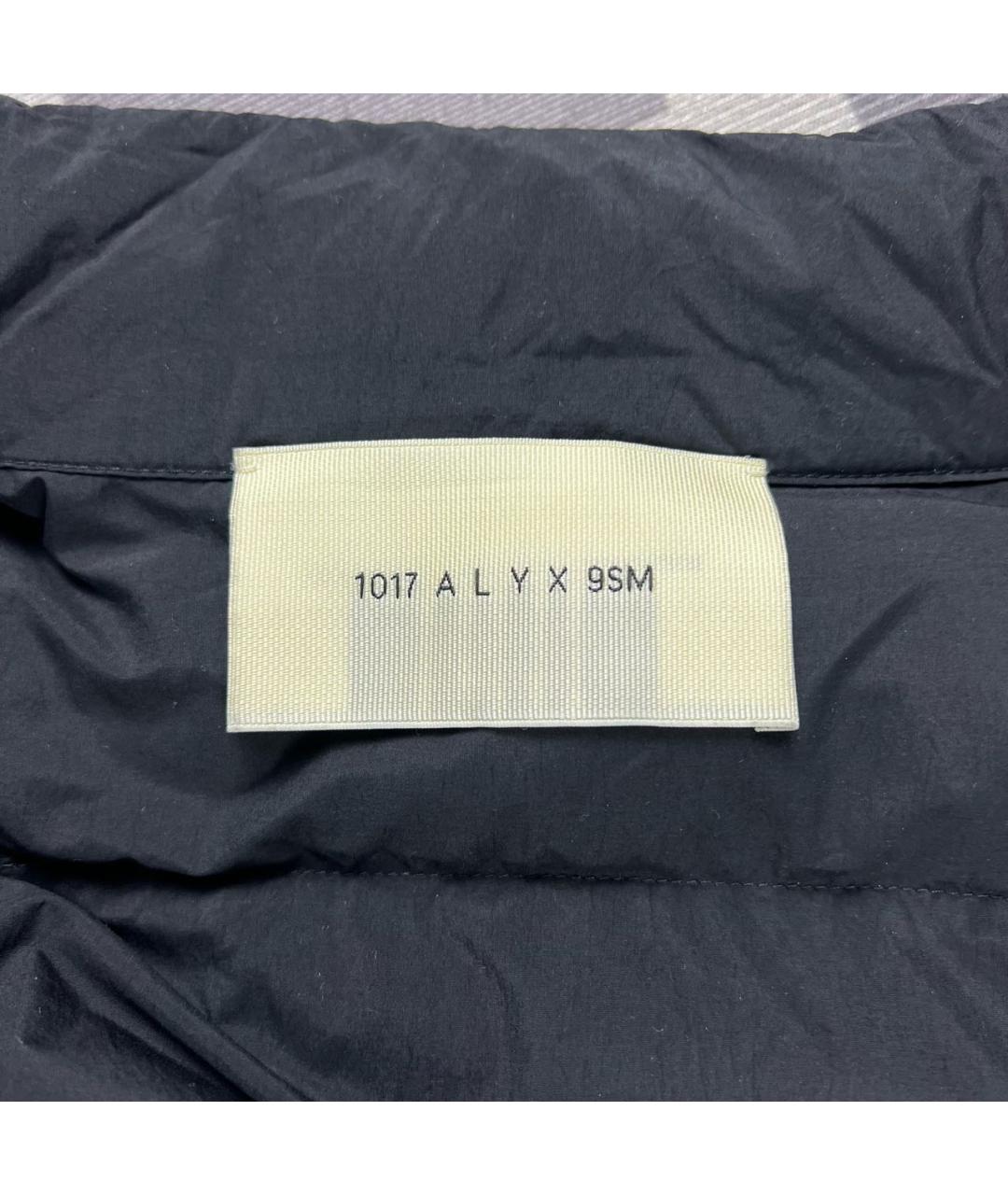 1017 ALYX 9SM Черный полиамидовый пуховик, фото 3