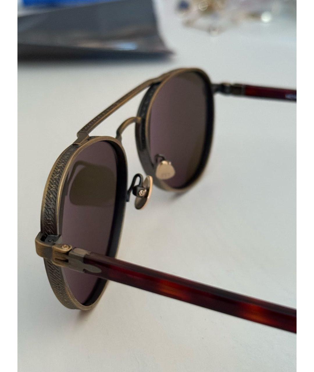 MATSUDA Коричневые солнцезащитные очки, фото 3