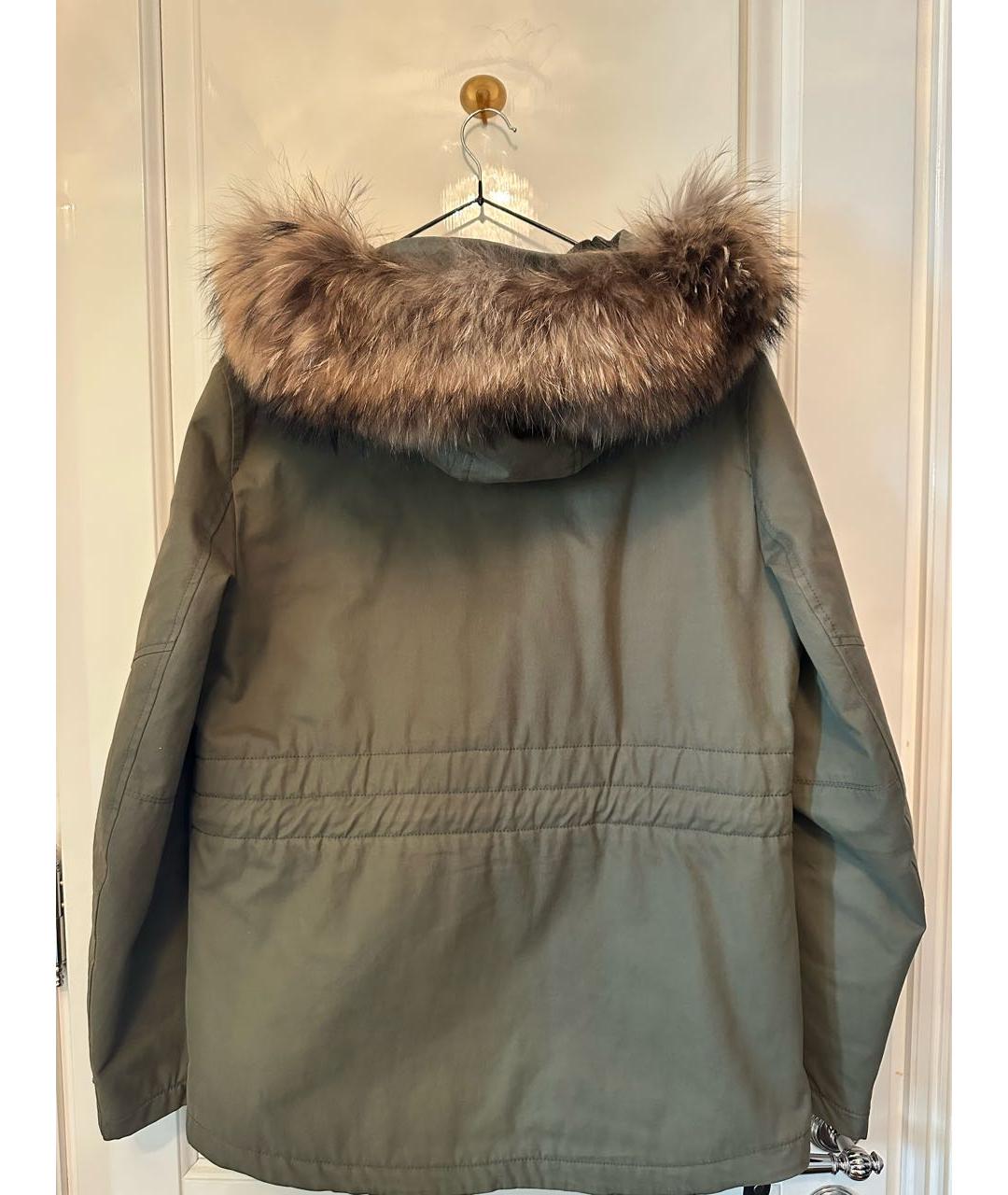 HELMUT LANG Хаки хлопковая парка, фото 2