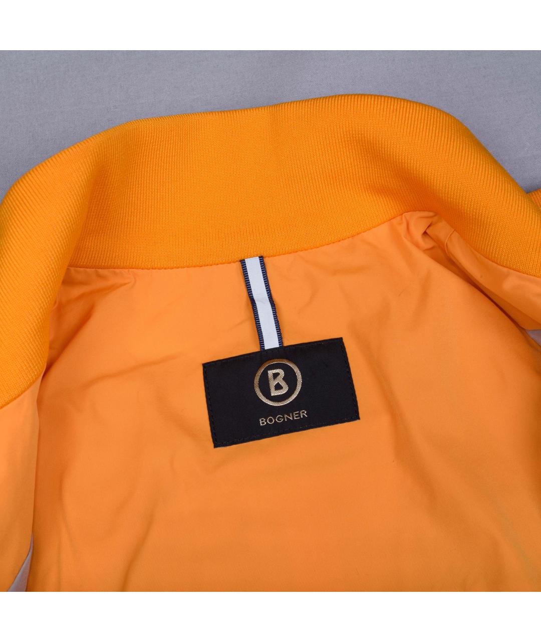 BOGNER Оранжевая полиэстеровая куртка, фото 3