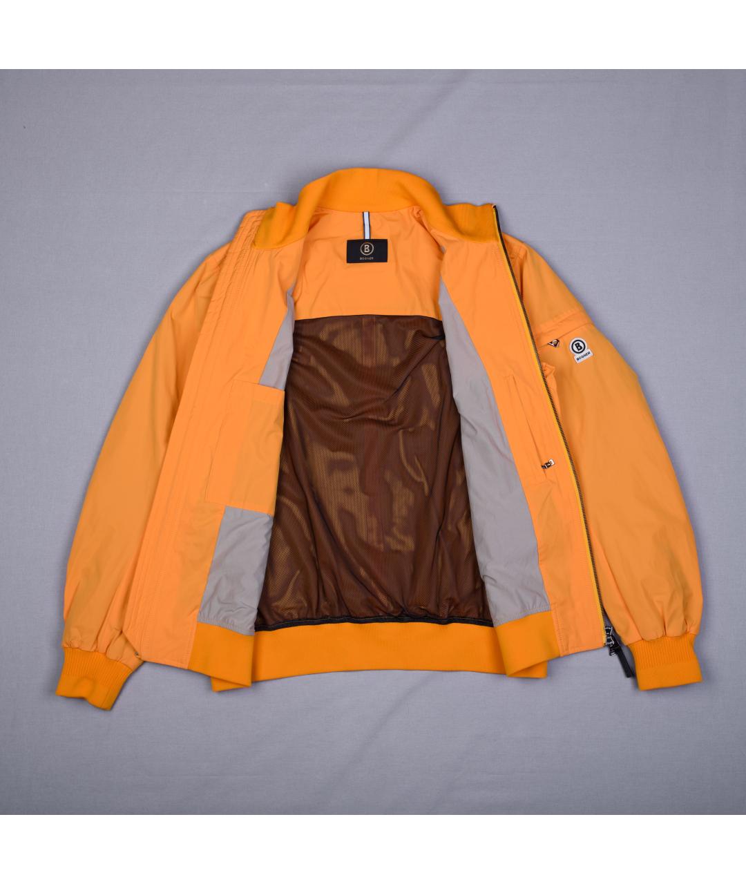 BOGNER Оранжевая полиэстеровая куртка, фото 5