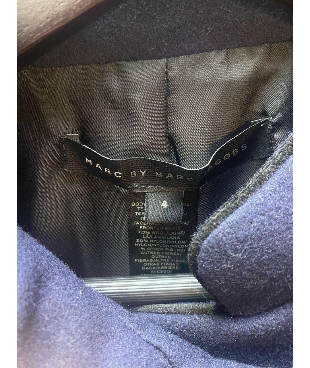 MARC BY MARC JACOBS Синее пальто, фото 4