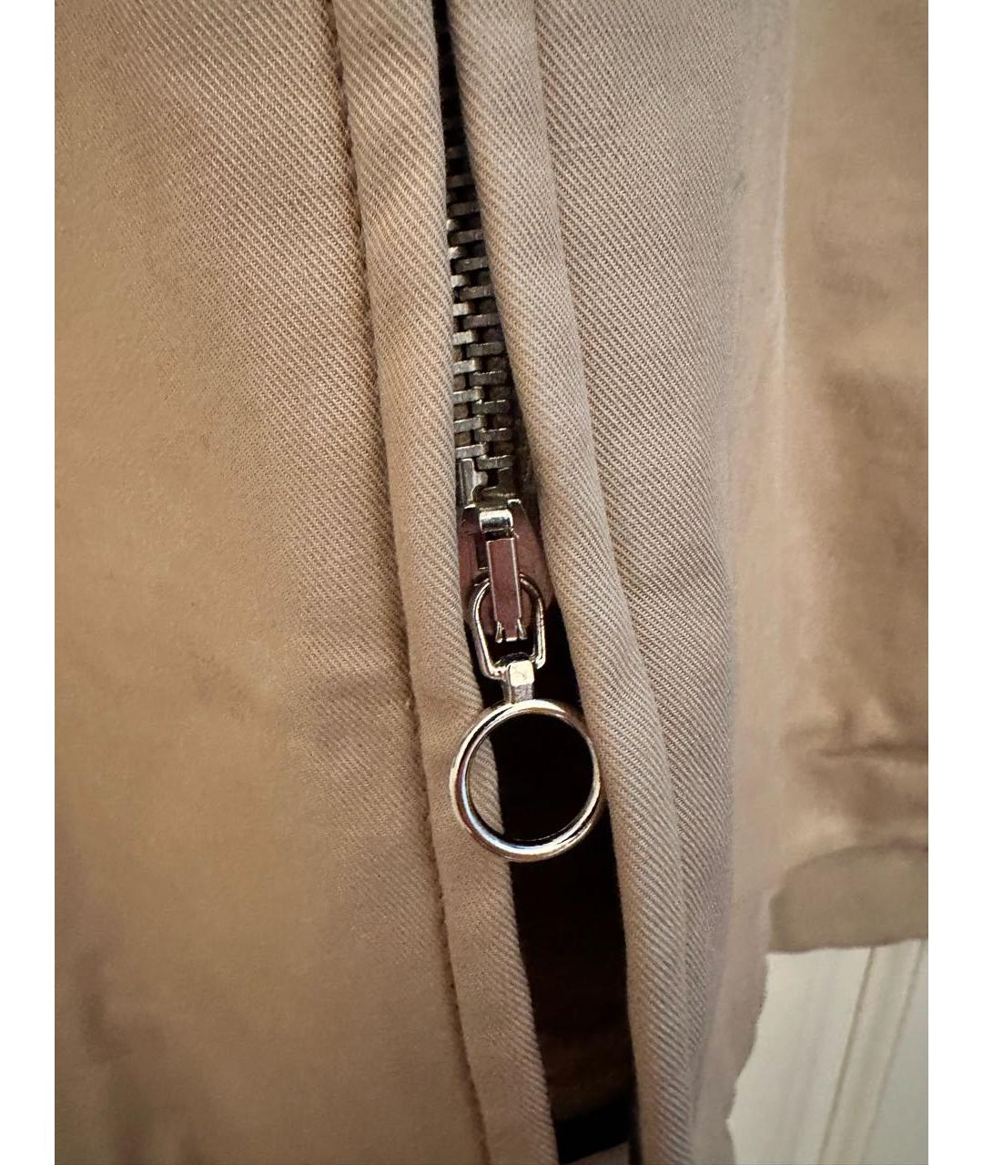 ACNE STUDIOS Бежевая хлопковая куртка, фото 6