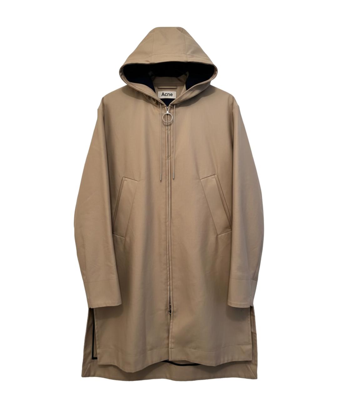 ACNE STUDIOS Бежевая хлопковая куртка, фото 1