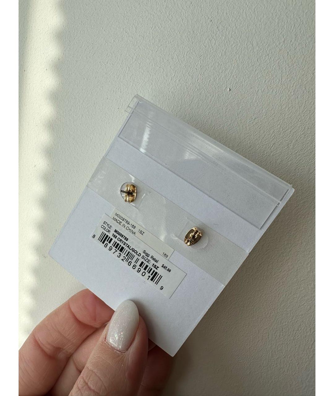 MARC JACOBS Золотые серьги, фото 4