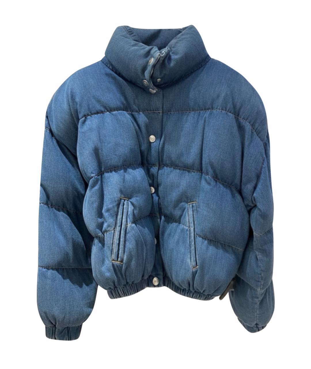 CHANEL Голубая деним куртка, фото 1