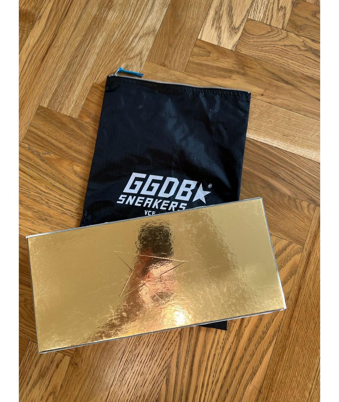 GOLDEN GOOSE DELUXE BRAND Фиолетовые кеды, фото 5