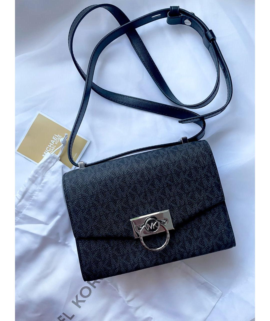 MICHAEL KORS Черная сумка через плечо, фото 4