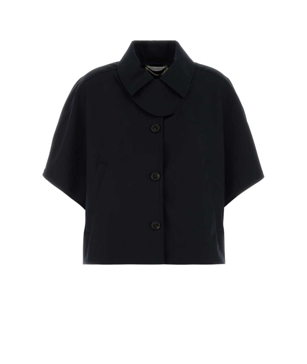 MAX MARA Синяя хлопковая куртка, фото 1