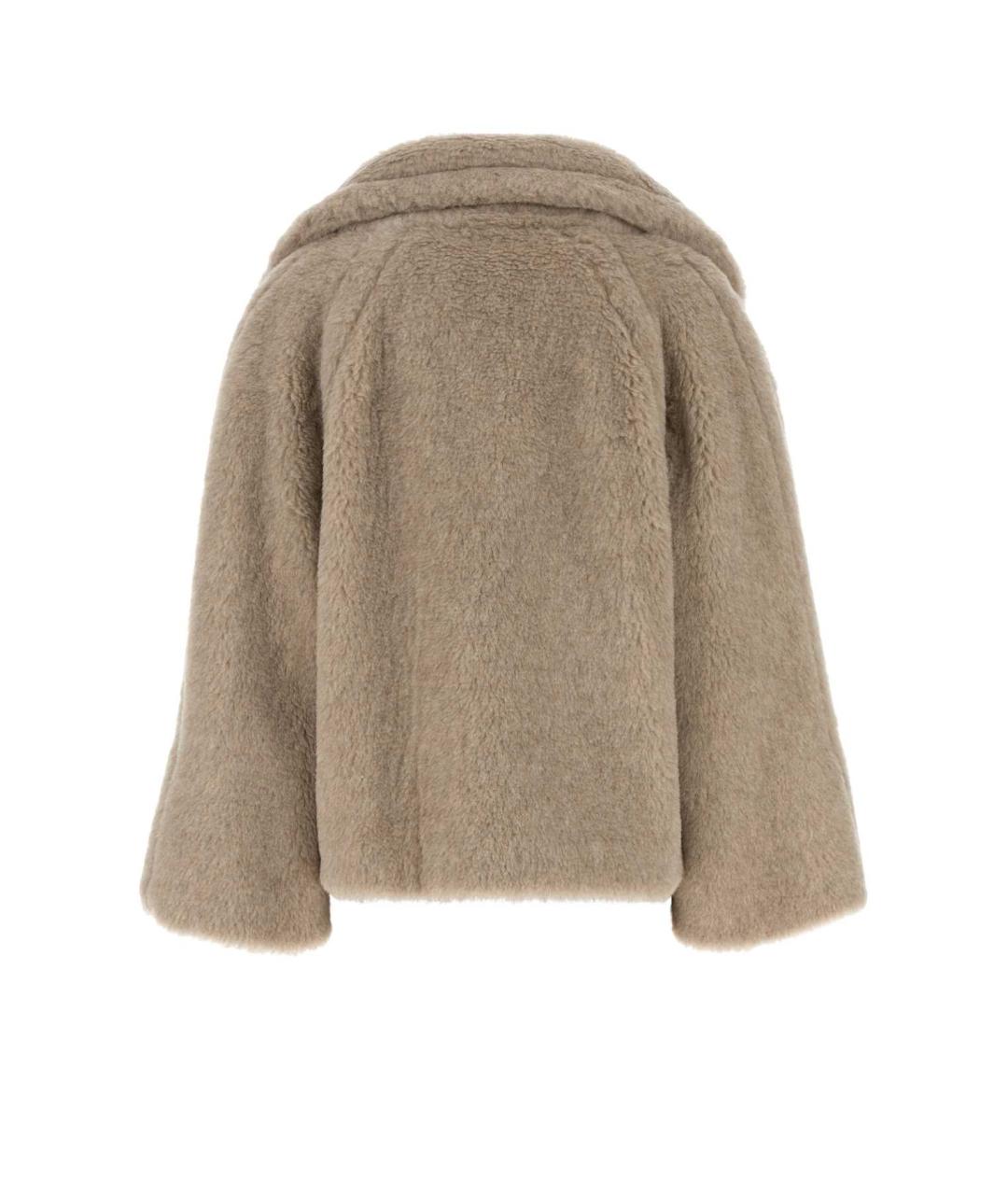 MAX MARA Бежевое шерстяное пальто, фото 2