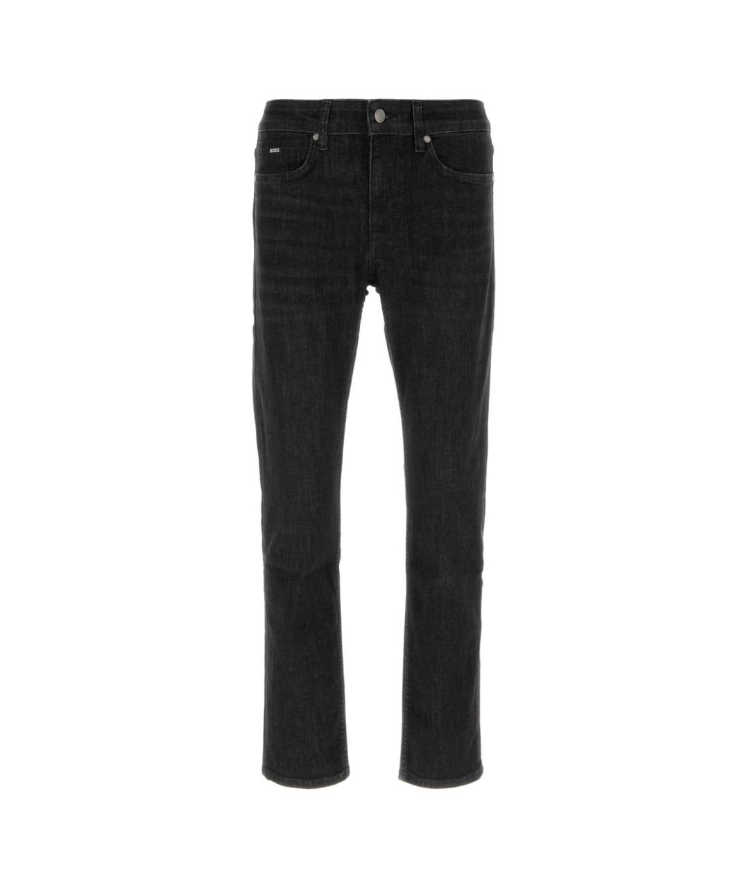 HUGO BOSS Черные хлопковые джинсы, фото 1