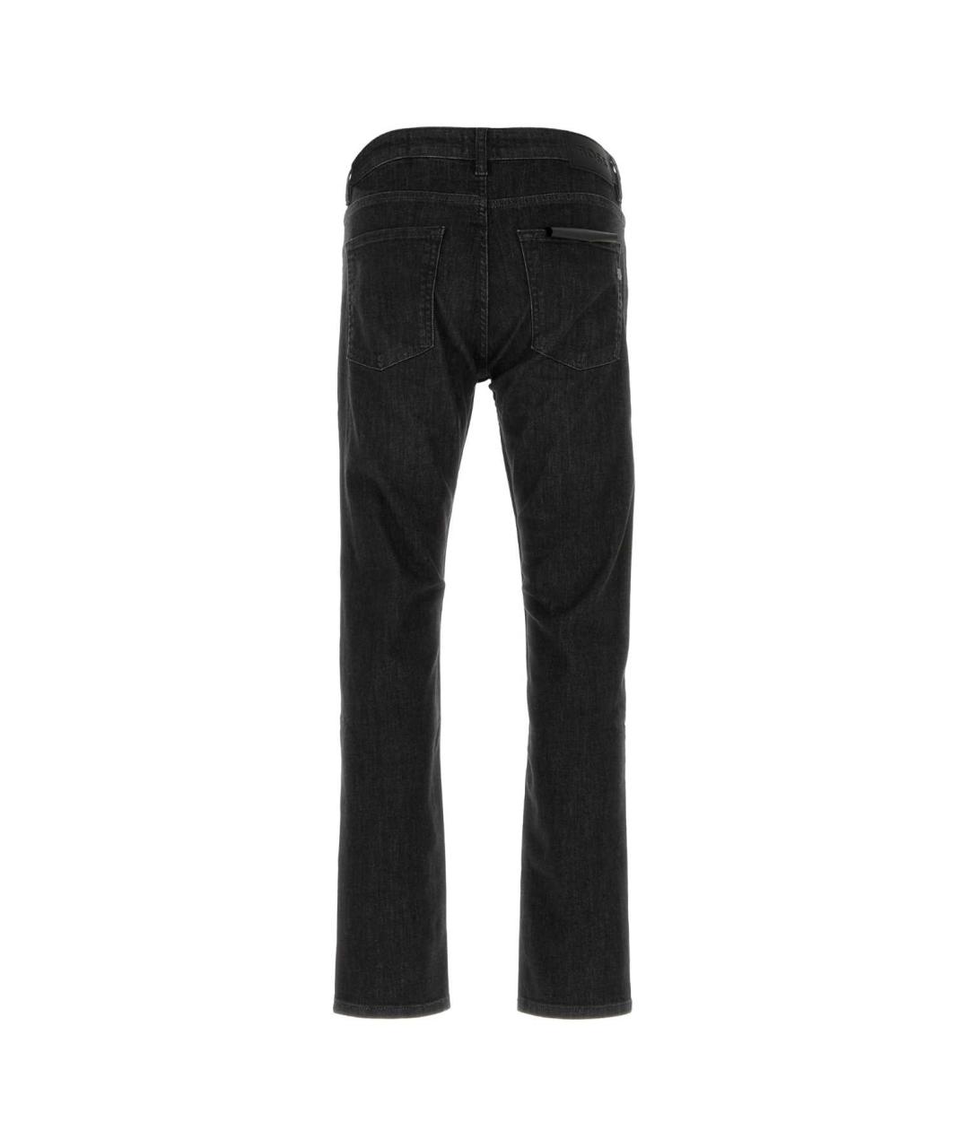 HUGO BOSS Черные хлопковые джинсы, фото 2