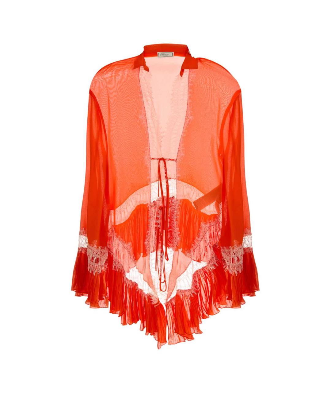 BLUMARINE Оранжевая блузы, фото 1