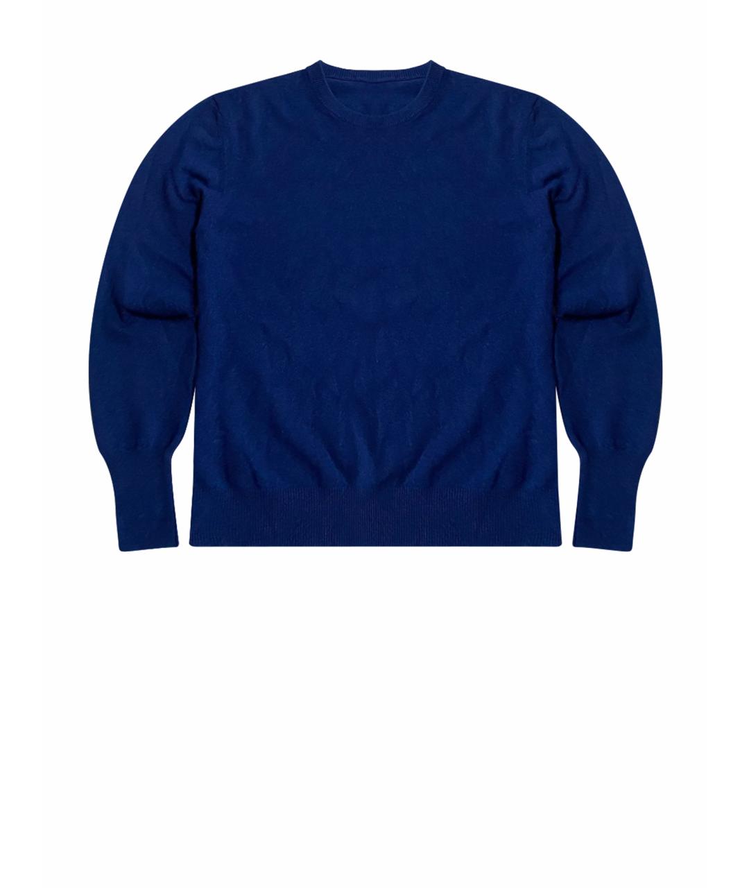 BALLANTYNE Темно-синий кашемировый джемпер / свитер, фото 1