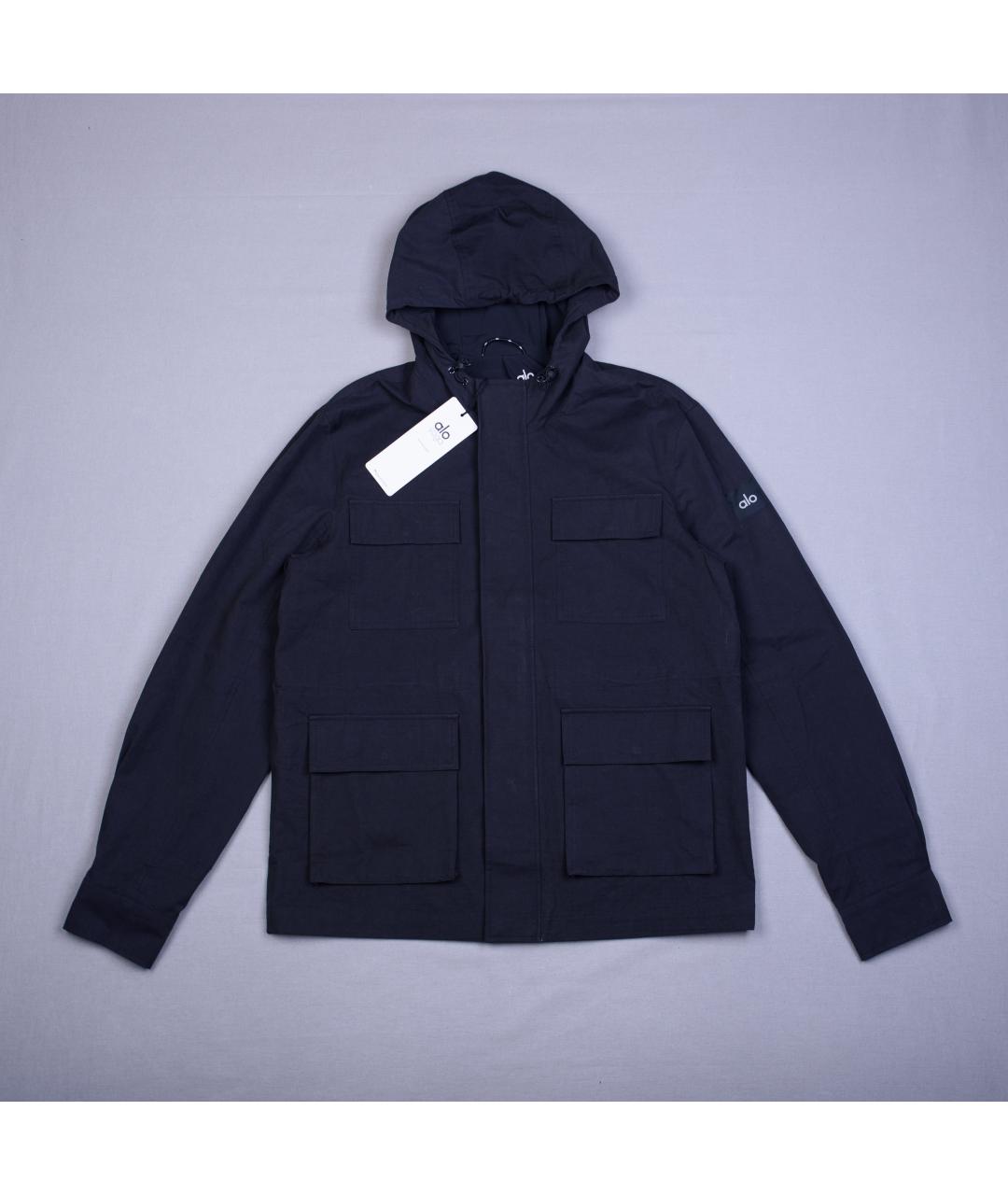 ALO YOGA Черная хлопковая куртка, фото 10