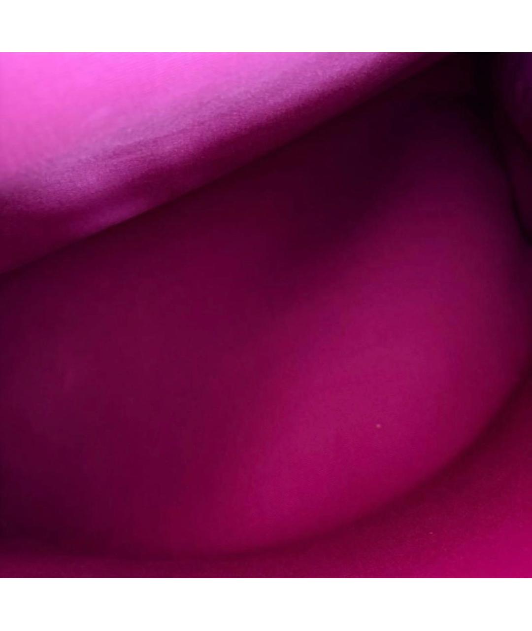 HERMES Розовая кожаная сумка через плечо, фото 4