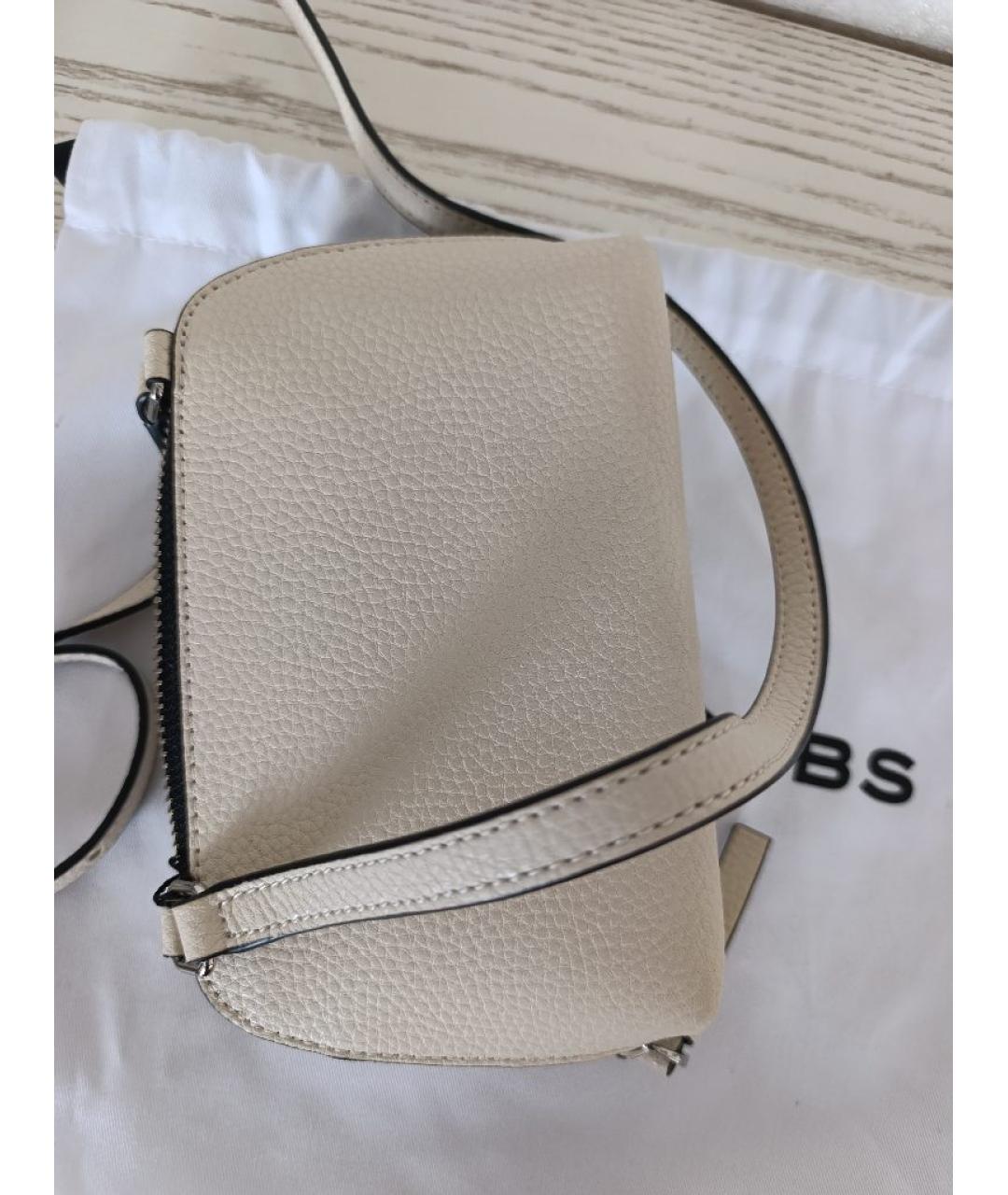 MARC JACOBS Бежевая кожаная сумка через плечо, фото 2