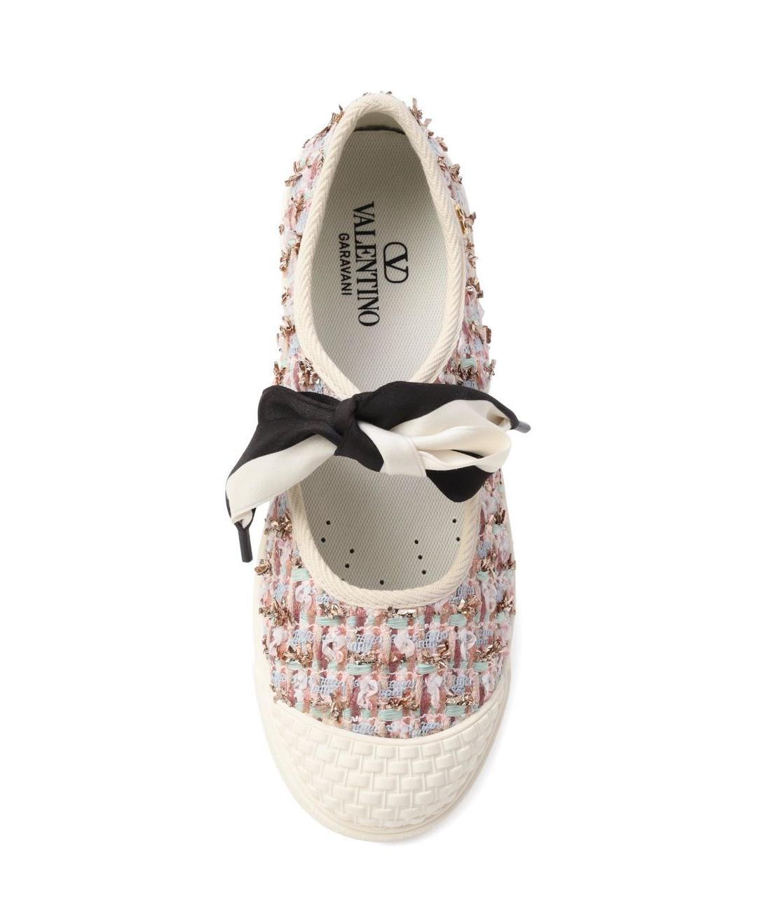 VALENTINO Мульти текстильные балетки, фото 3