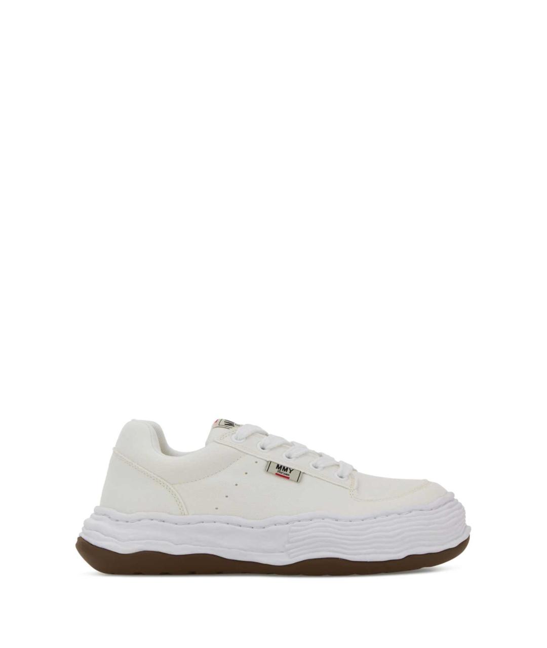 MAISON MIHARA YASUHIRO Белые низкие кроссовки / кеды, фото 1