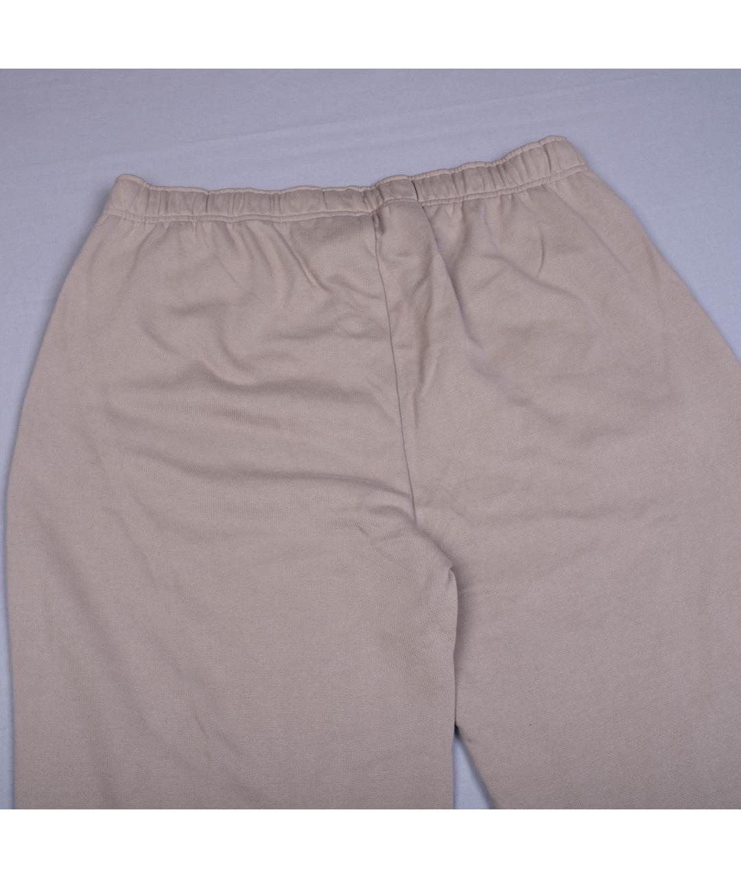 ALO YOGA Бежевые хлопковые повседневные брюки, фото 5
