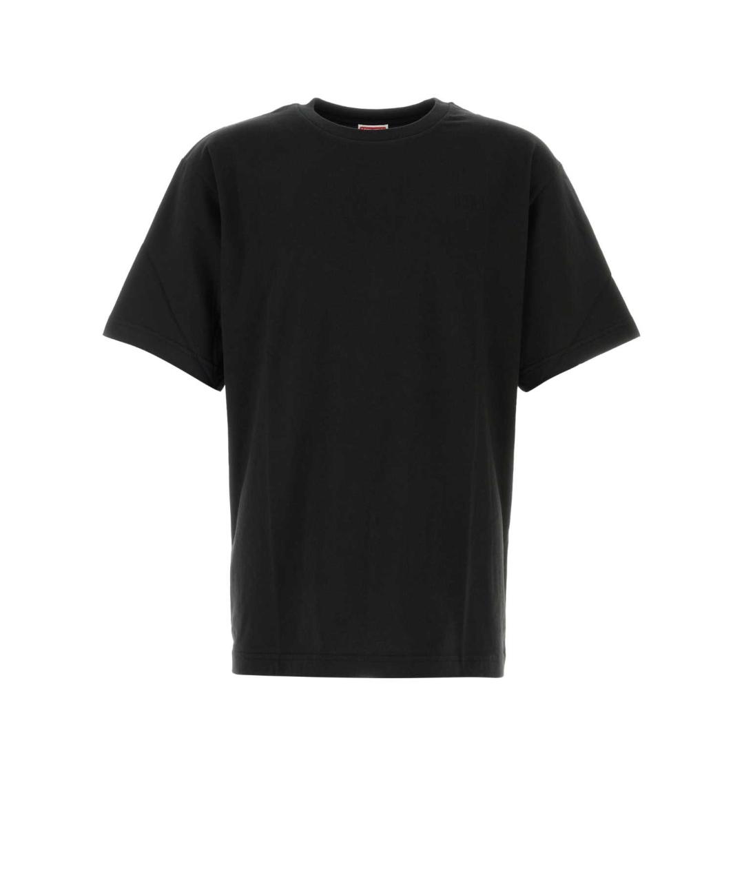 KENZO Черная хлопковая футболка, фото 1