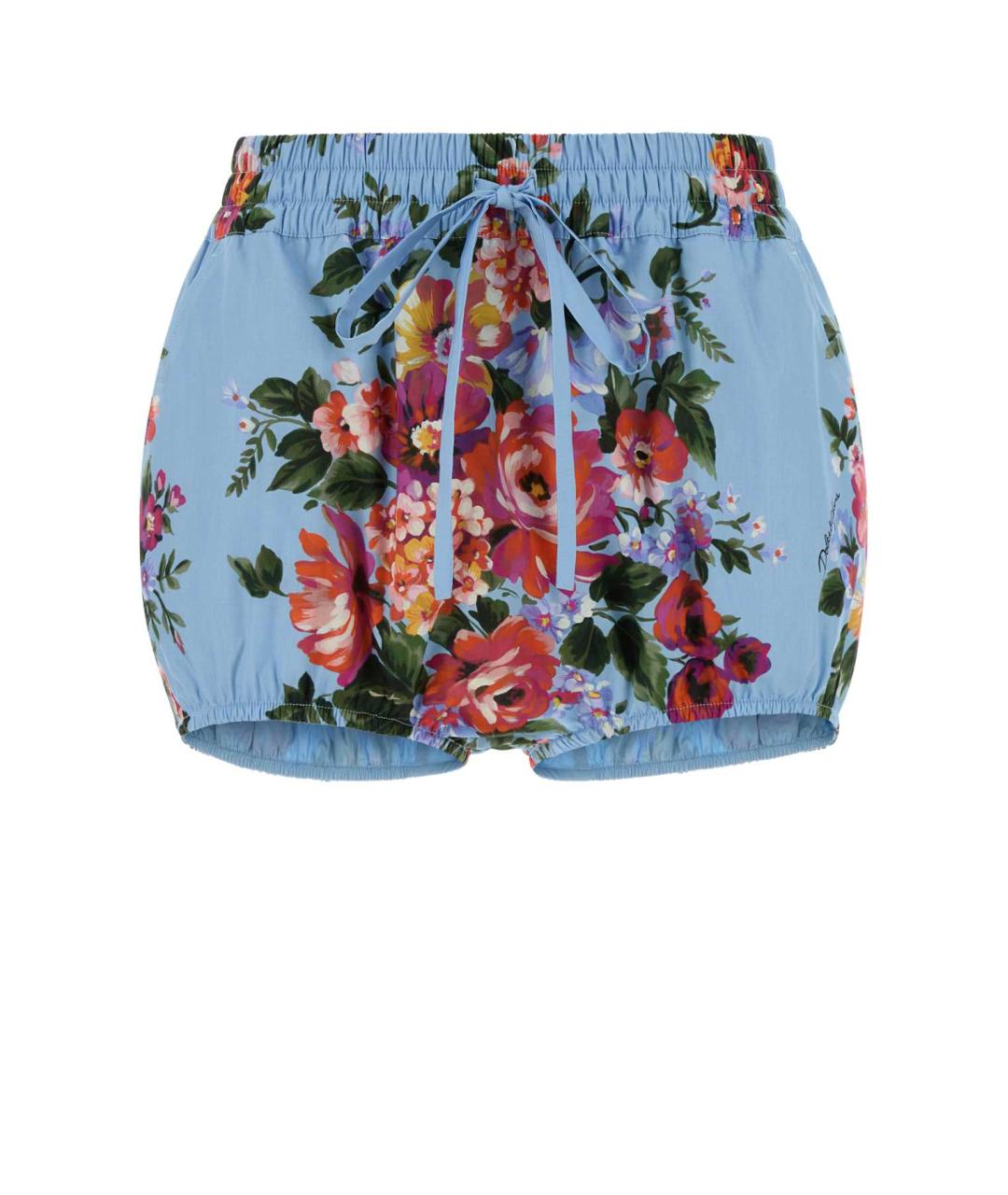 DOLCE&GABBANA Мульти хлопковые шорты, фото 1