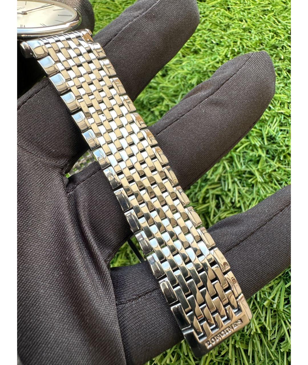 LONGINES Серебряные стальные часы, фото 7