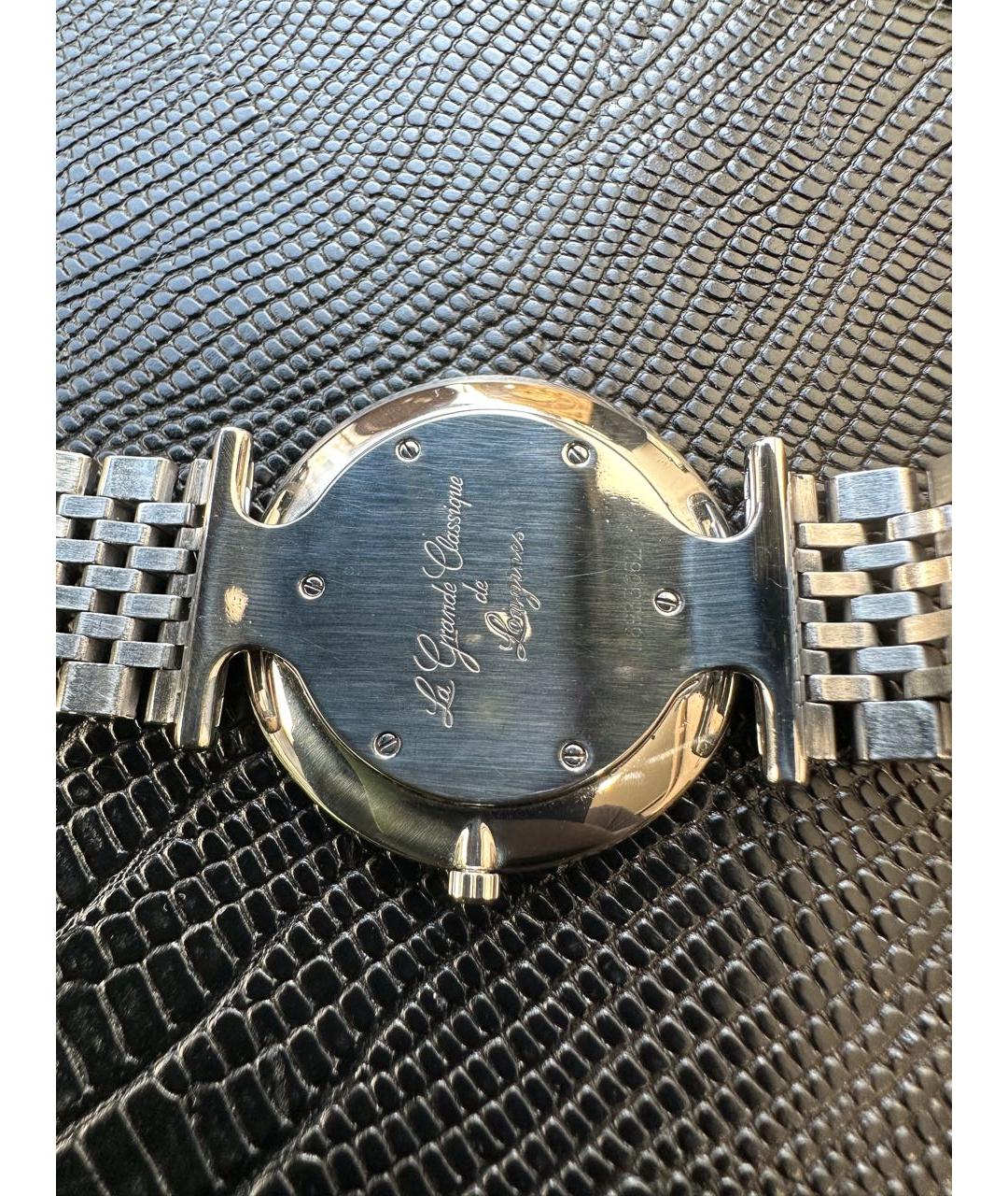 LONGINES Серебряные стальные часы, фото 2