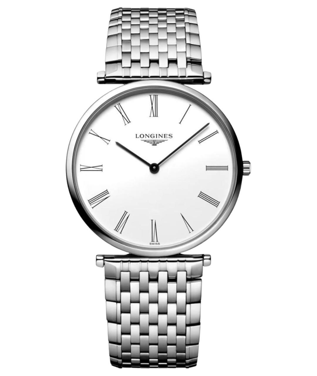 LONGINES Серебряные стальные часы, фото 1