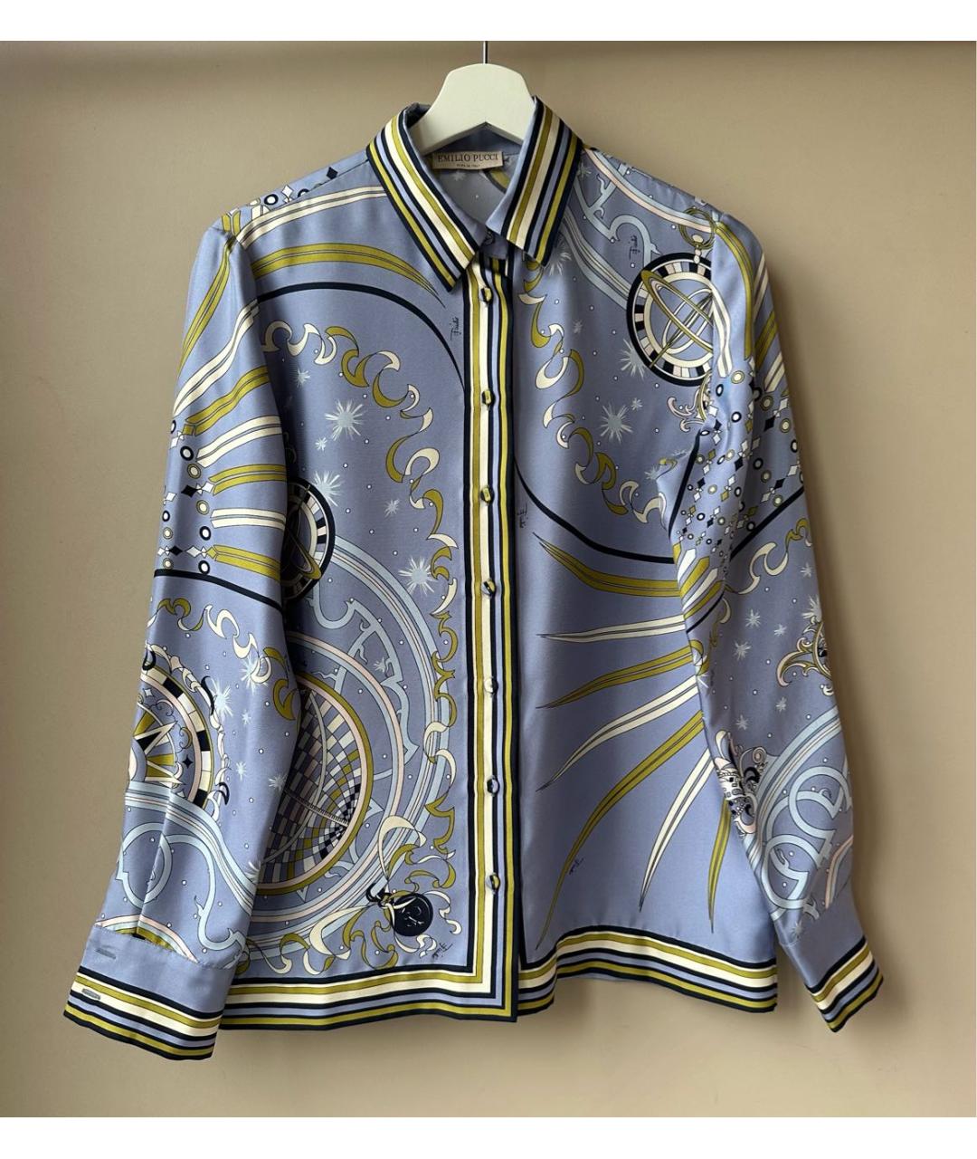 EMILIO PUCCI Мульти шелковый костюм с юбками, фото 6