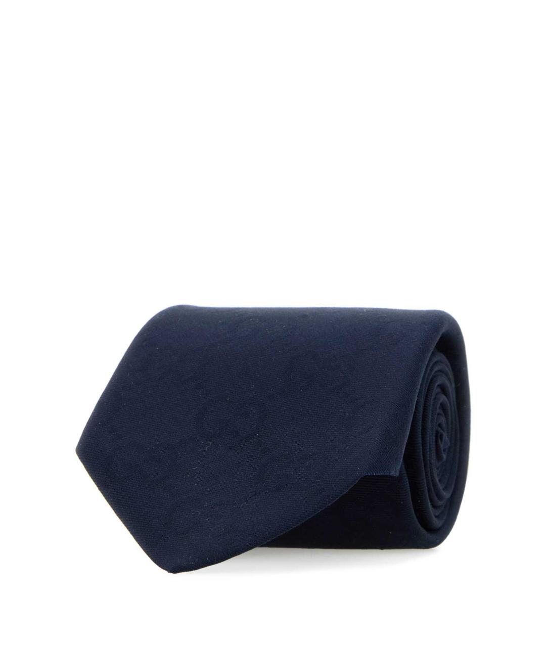 GUCCI Темно-синий галстук, фото 1