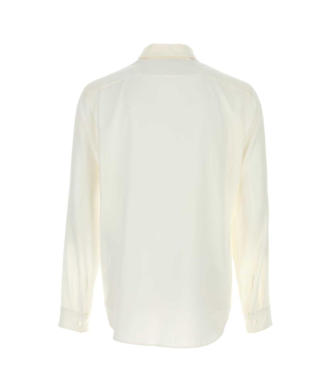 GUCCI Белая шелковая кэжуал рубашка, фото 2
