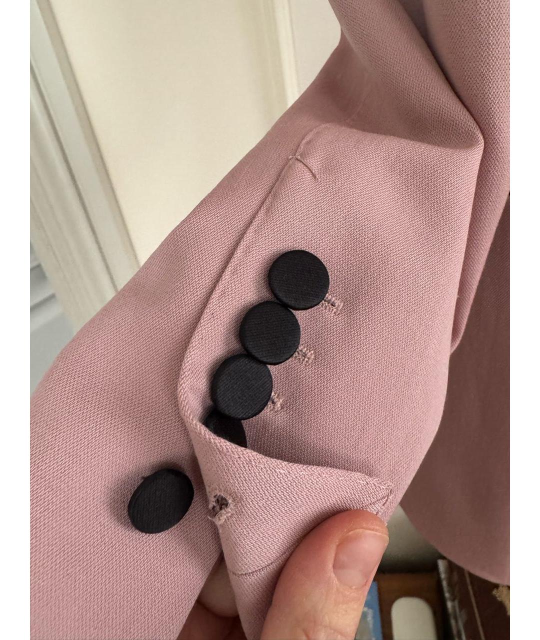 TOM FORD Розовый шерстяной костюм с брюками, фото 5