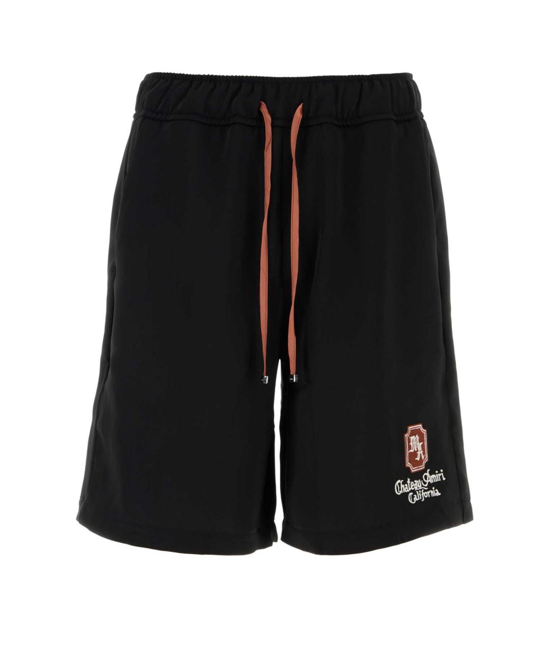 AMIRI Черные полиэстеровые шорты, фото 1