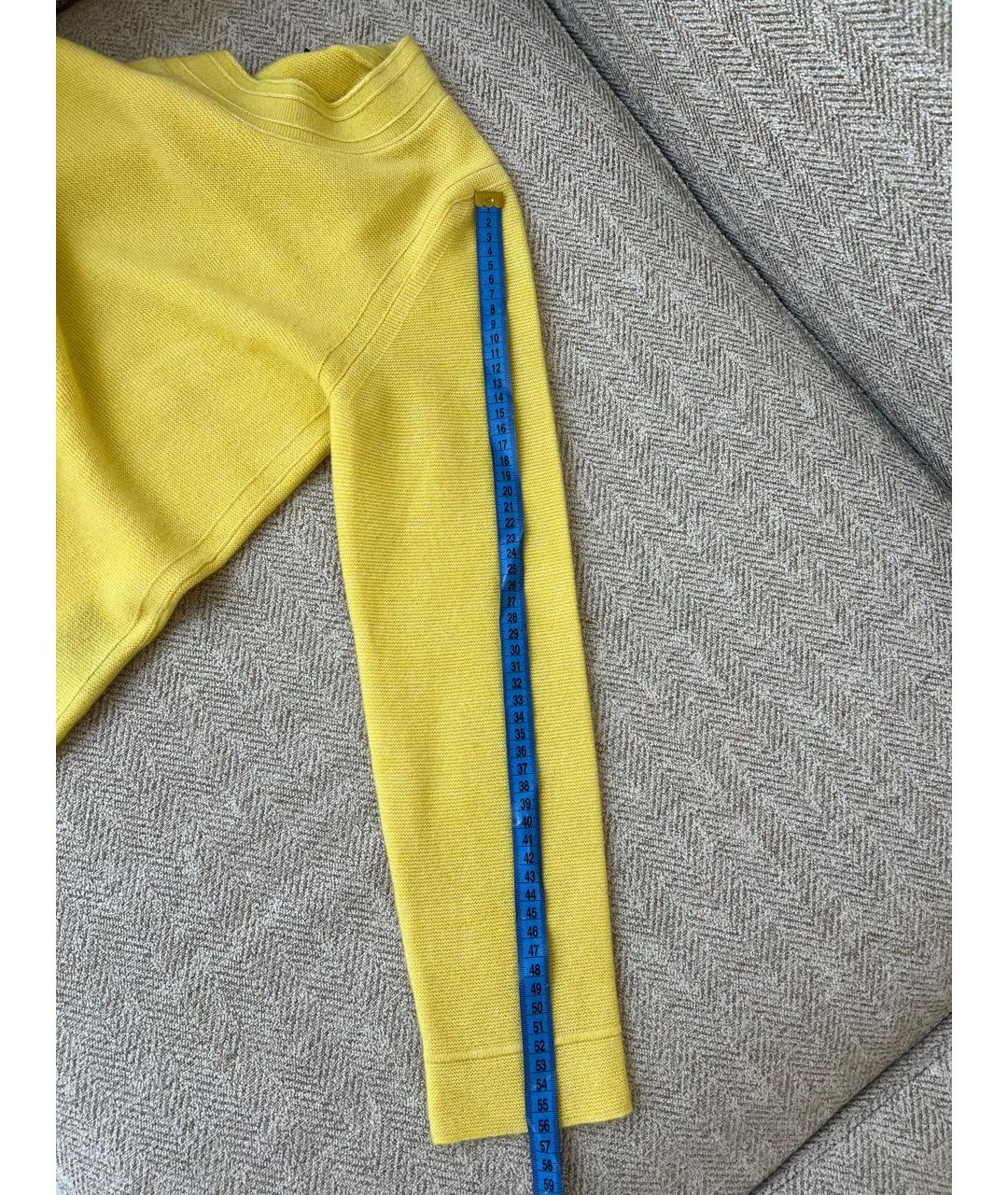 LORO PIANA Желтый джемпер / свитер, фото 8