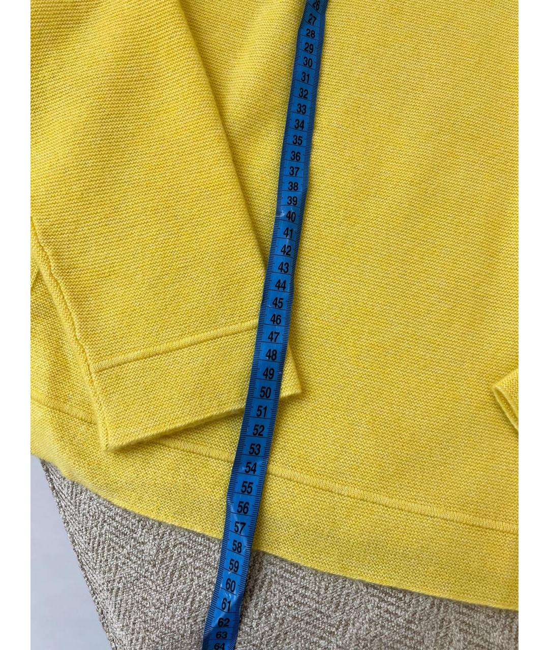 LORO PIANA Желтый джемпер / свитер, фото 7