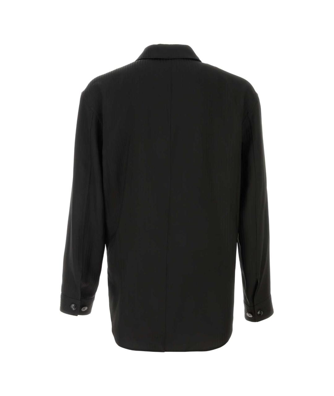 GIORGIO ARMANI Черная кэжуал рубашка, фото 2