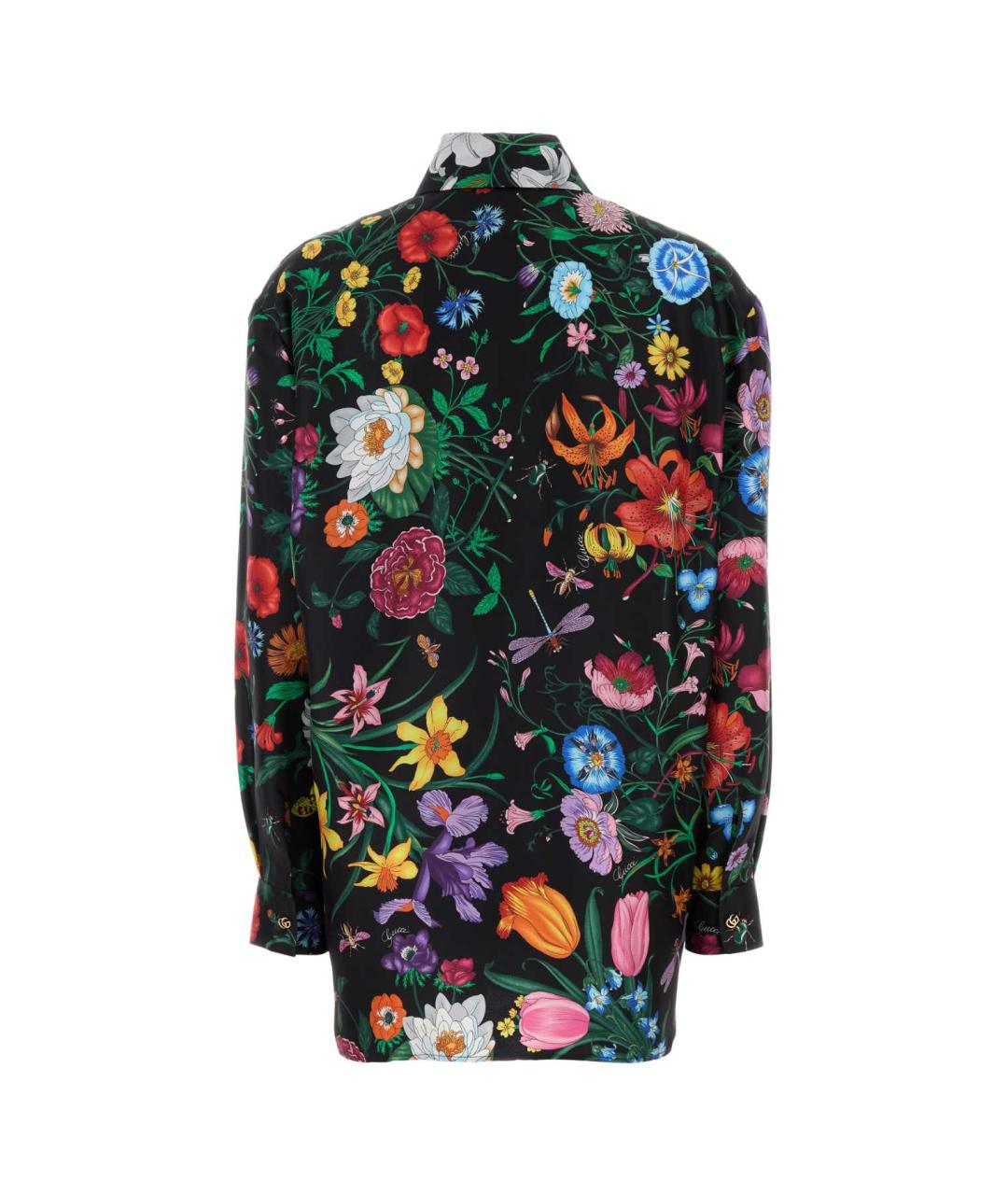 GUCCI Мульти шелковая рубашка, фото 2