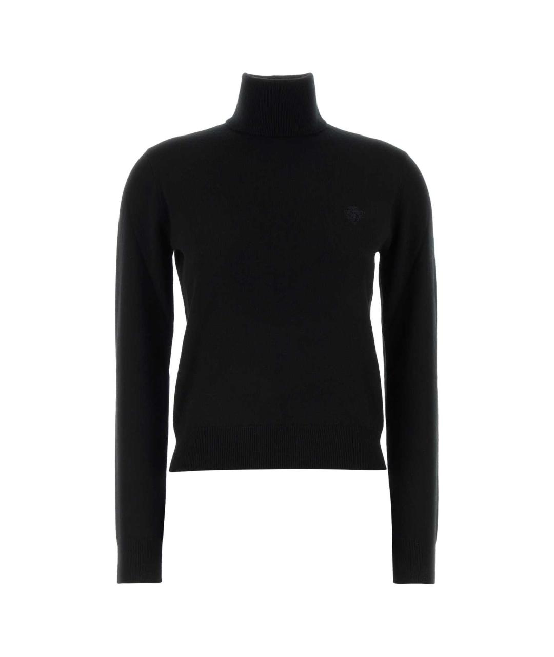 GUCCI Черный шерстяной джемпер / свитер, фото 1