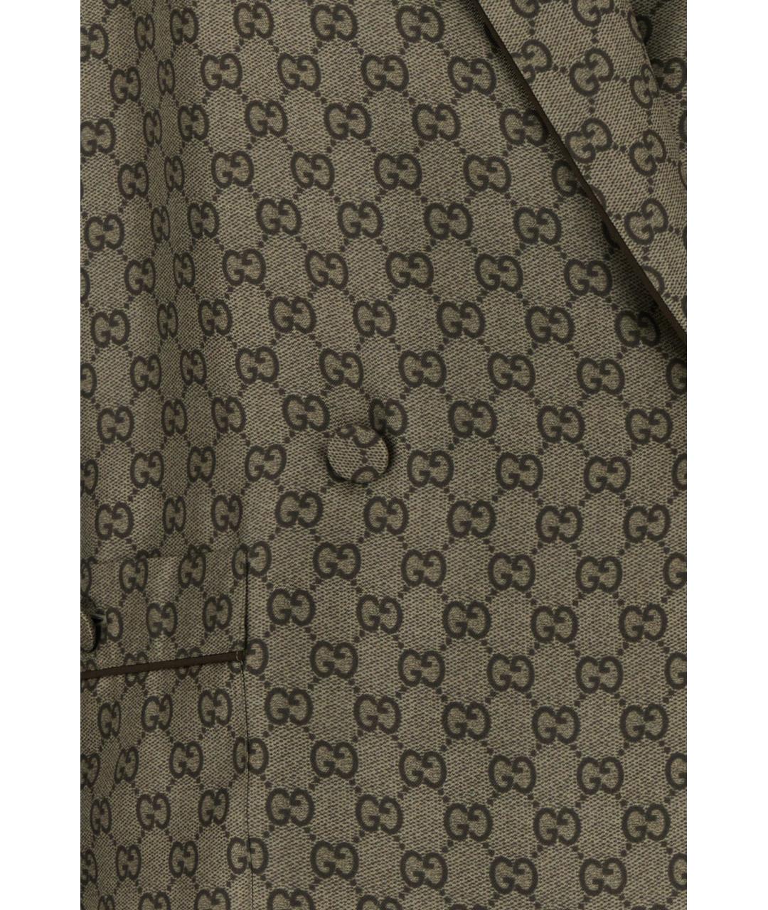 GUCCI Мульти шелковый жакет/пиджак, фото 3