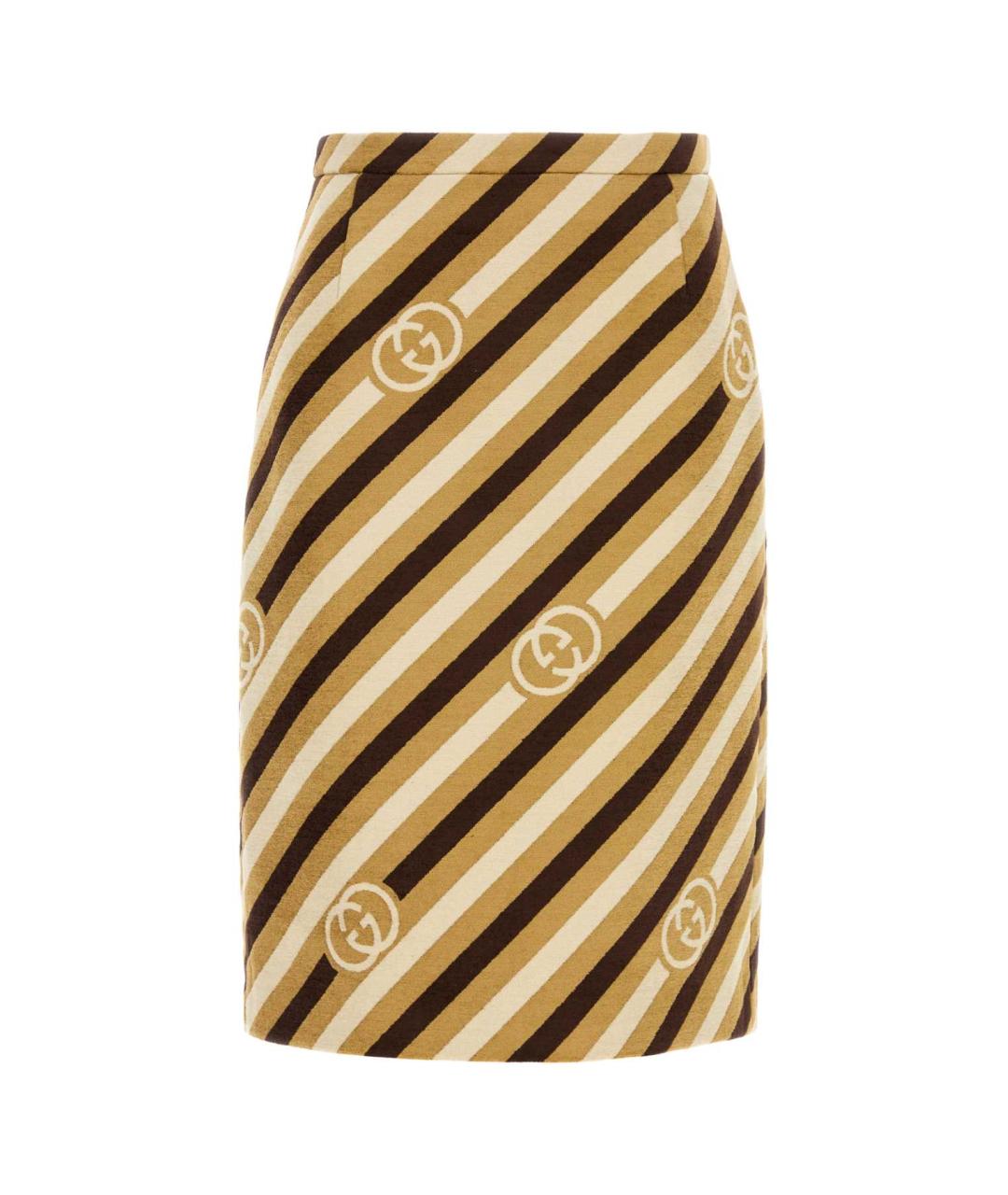 GUCCI Мульти юбка миди, фото 1