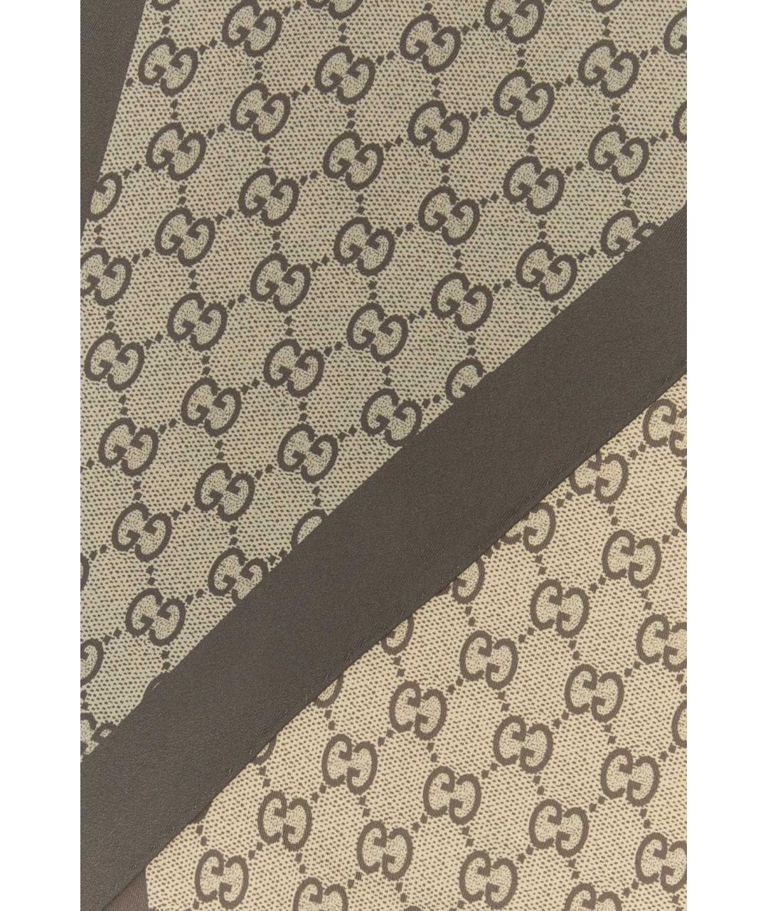 GUCCI Мульти шелковый шарф, фото 2