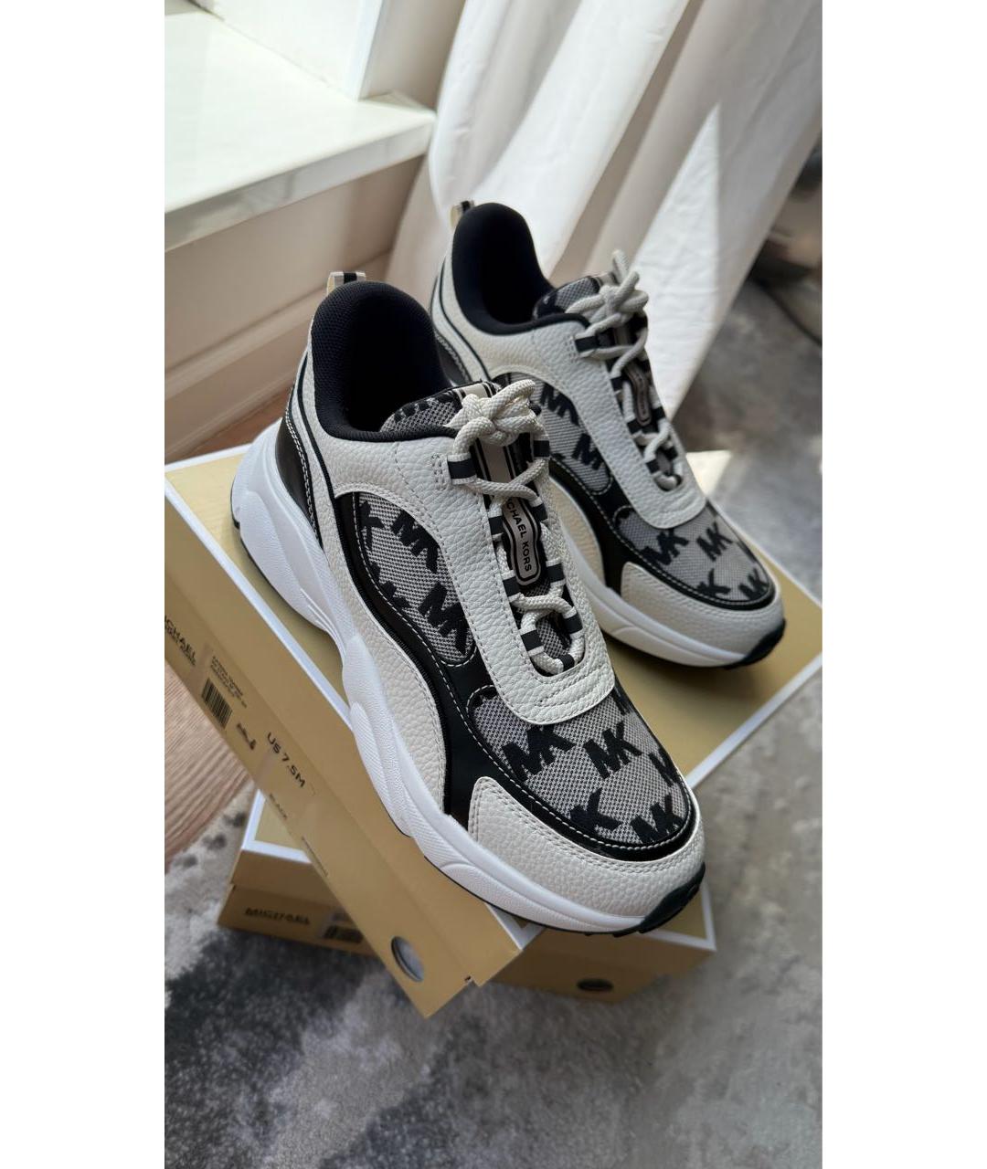 MICHAEL KORS Бежевые кроссовки, фото 3