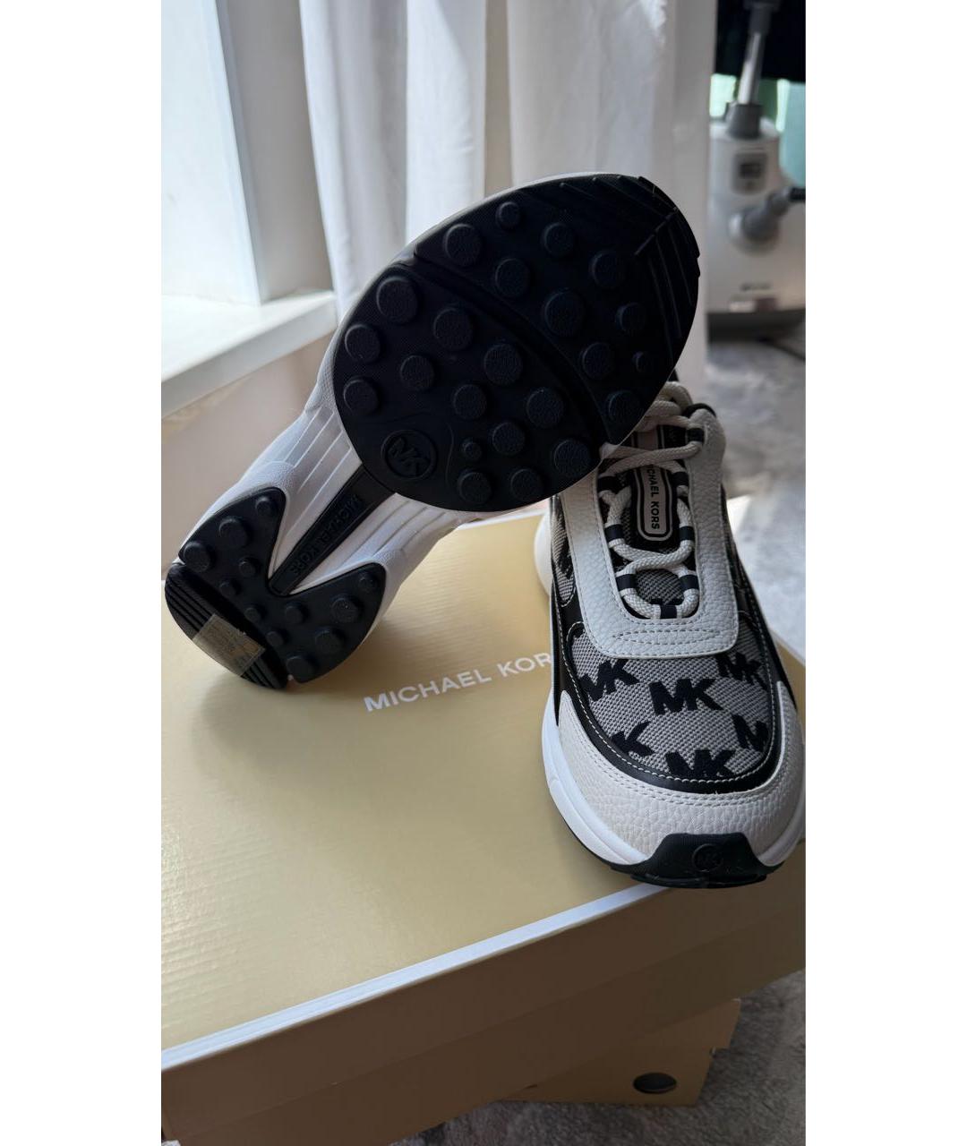 MICHAEL KORS Бежевые кроссовки, фото 5