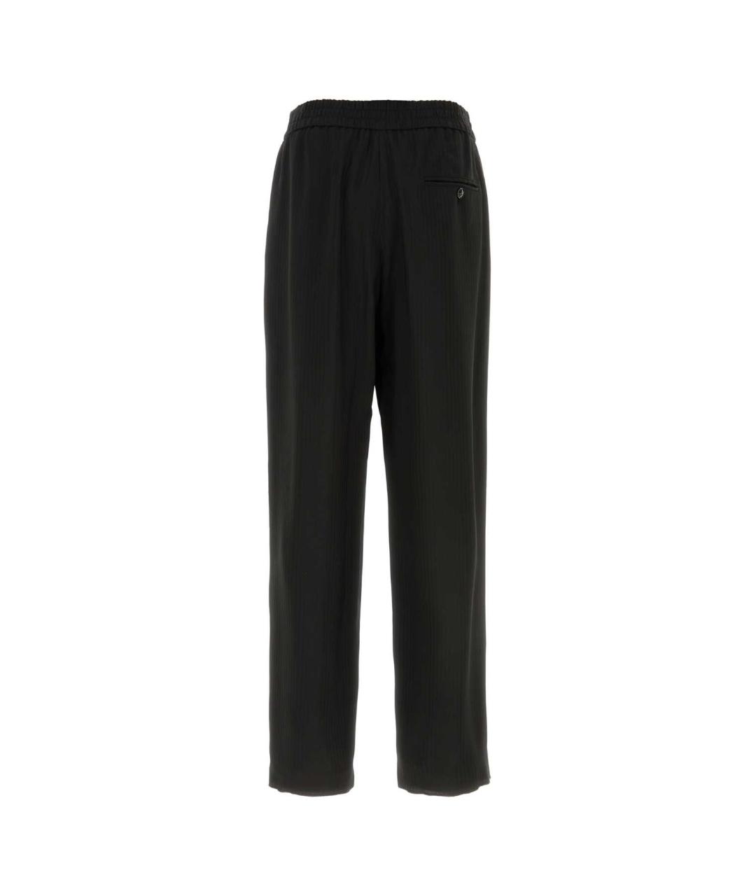 GIORGIO ARMANI Черные повседневные брюки, фото 2