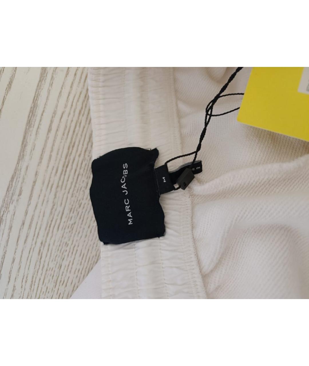 MARC JACOBS Белые хлопковые спортивные брюки и шорты, фото 3
