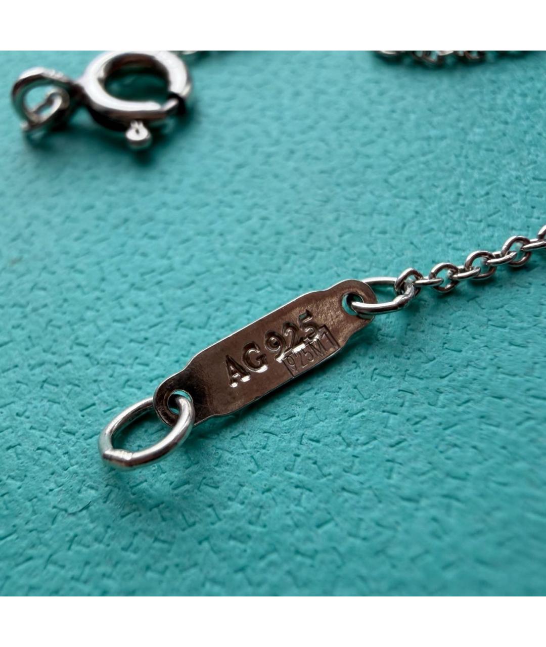 TIFFANY&CO Серебряная серебряная цепочка, фото 4