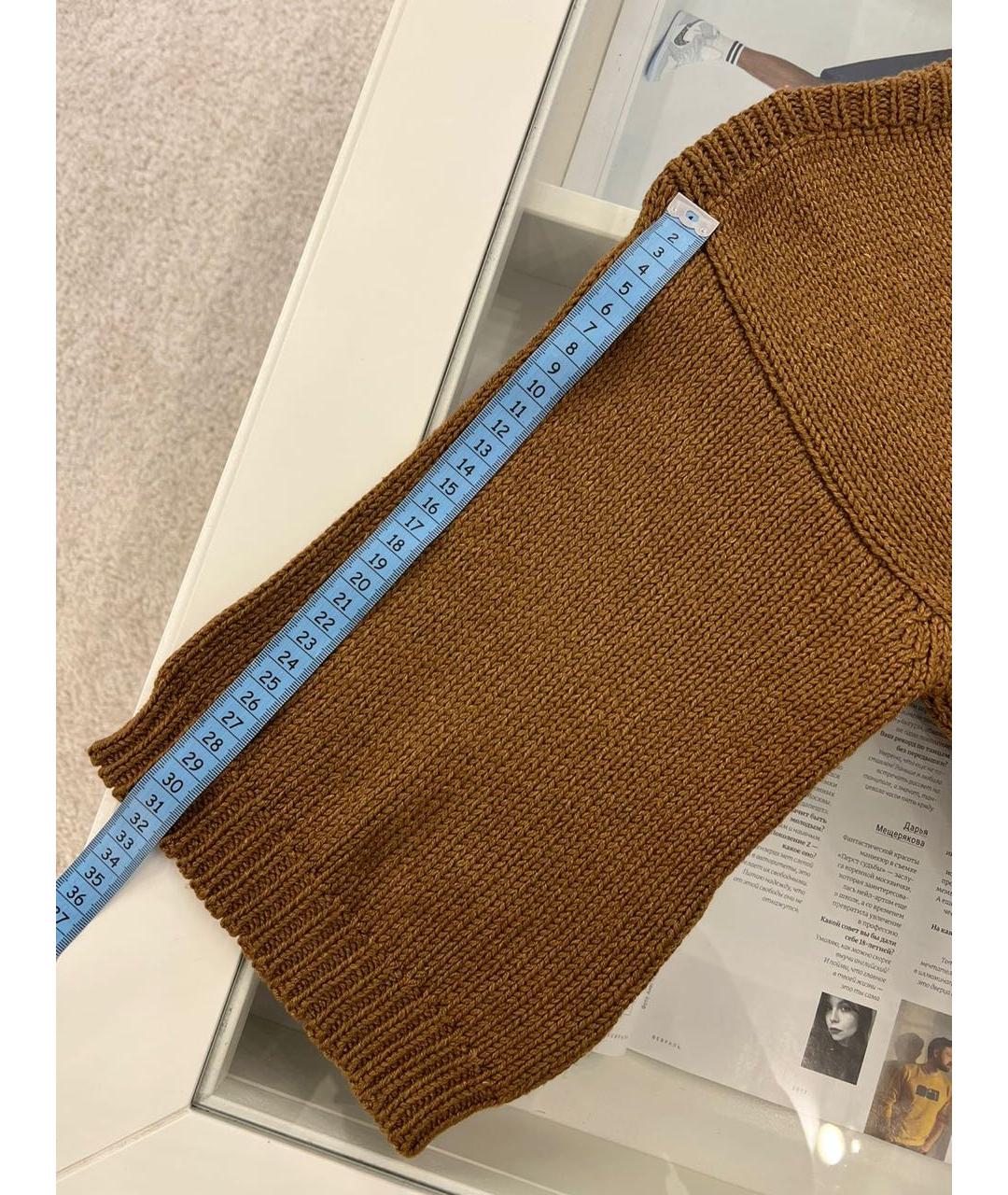 DOLCE&GABBANA Коричневое повседневное платье, фото 6