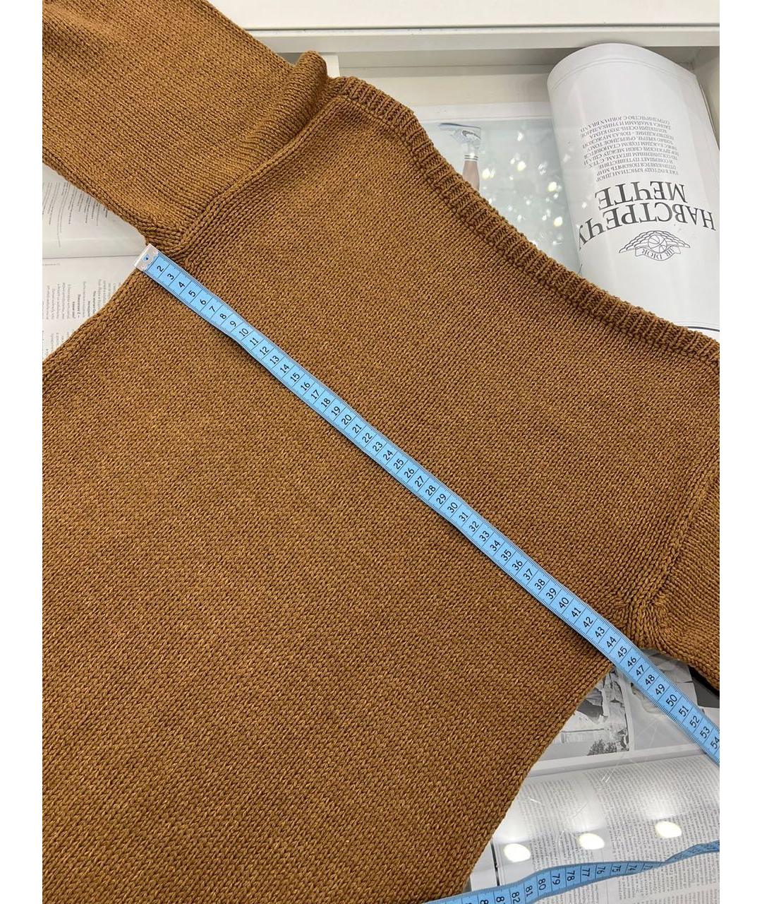 DOLCE&GABBANA Коричневое повседневное платье, фото 5