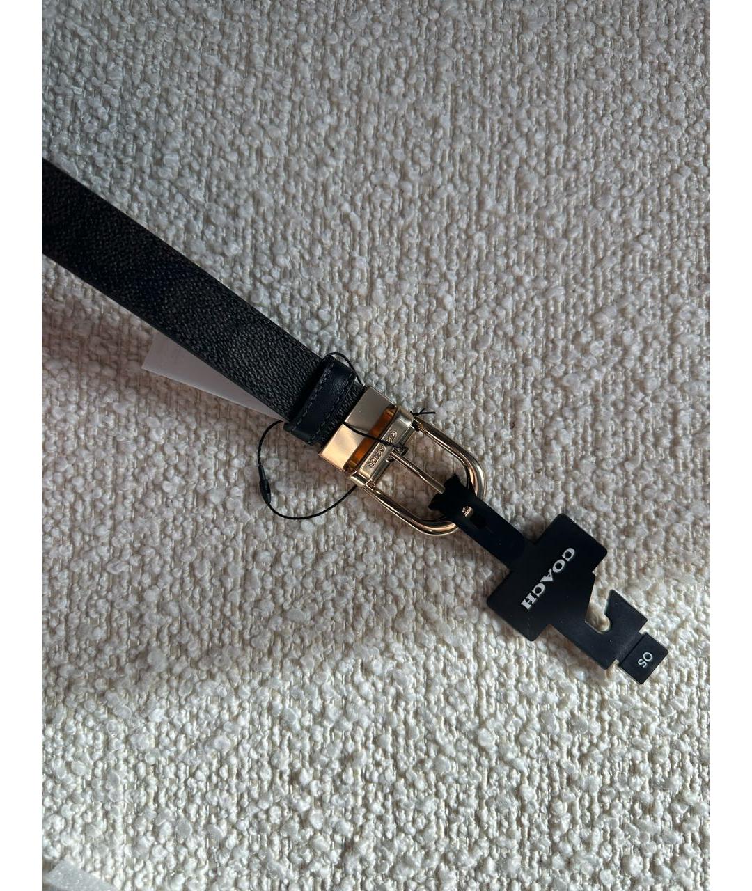 COACH Коричневый ремень, фото 2